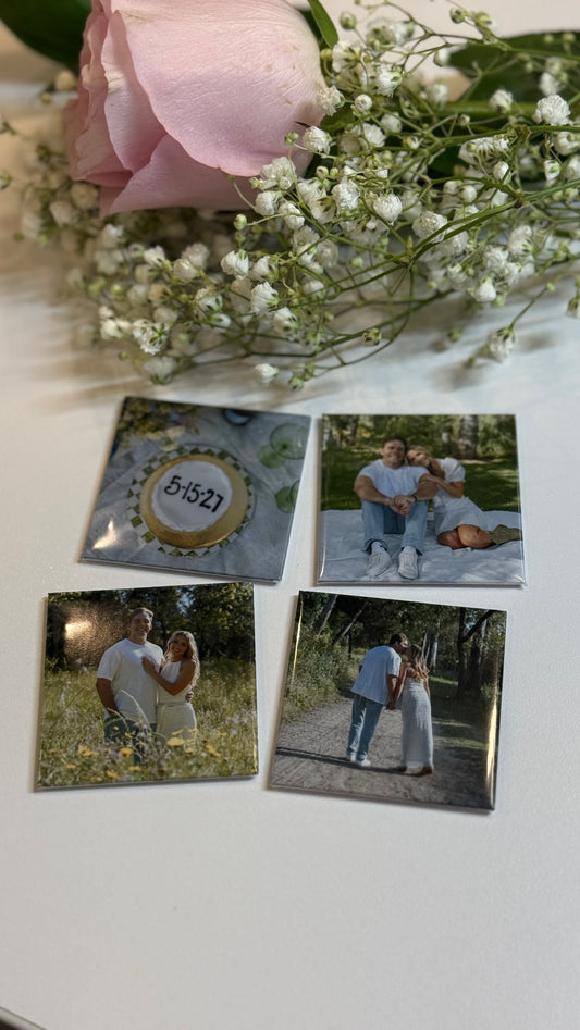Custom 2x2” Pressed Magnets